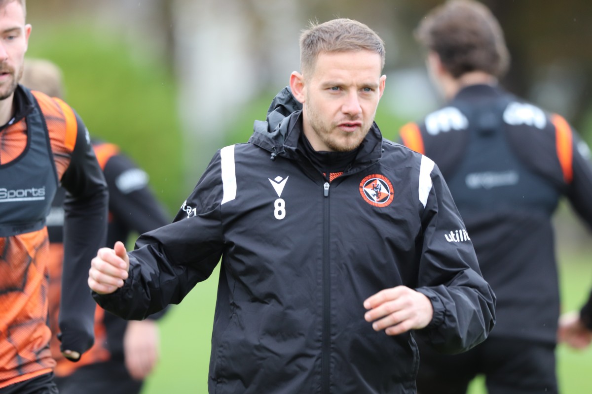Peter Pawlett has bravely played on through the pain barrier for Dundee United